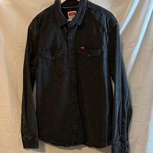 Levi's Charcoal Denim Shirt